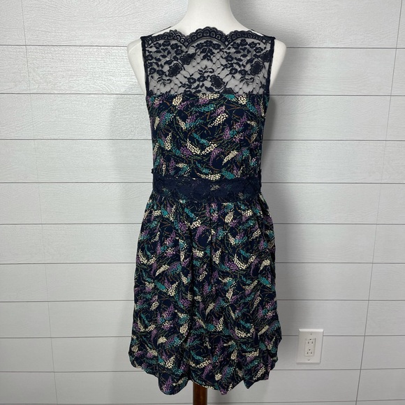 Free People Dresses & Skirts - ❤️HP❤️ NWOT Free People Navy Lace Top Dress Medium